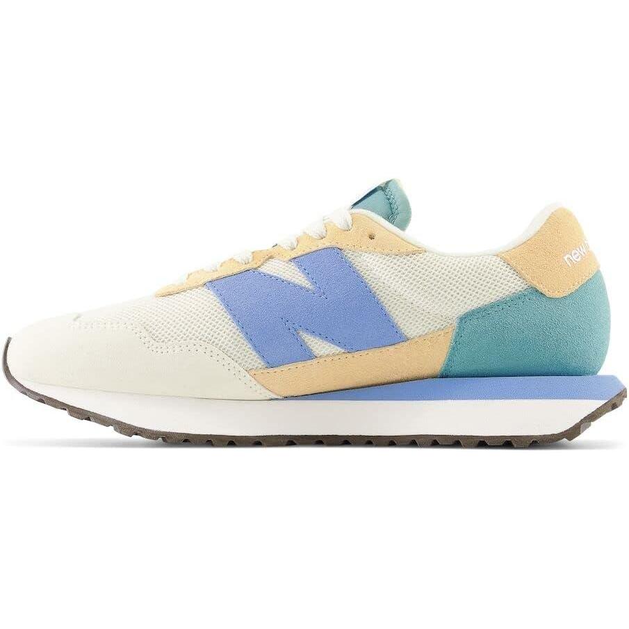 imageNew Balance Womens 237 V1 SneakerTurtledoveHeritage BlueRaw Sugar