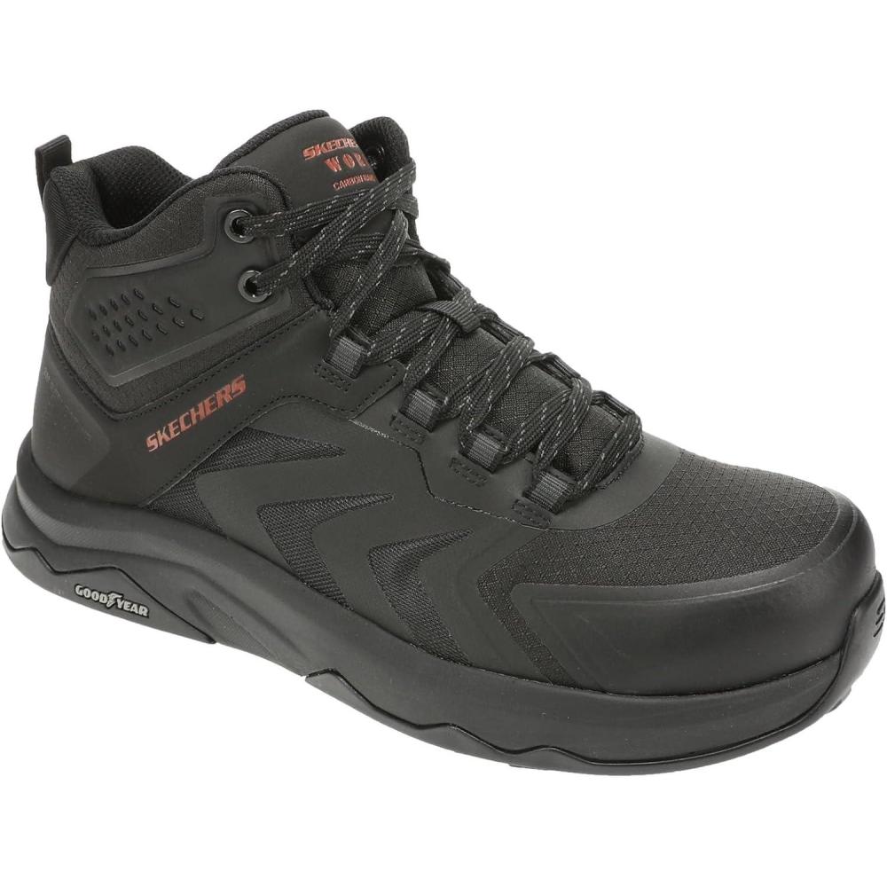 imageSkechers Mens SpeedFlex Trekker Mid Comp Toe Industrial ShoeBlack 1