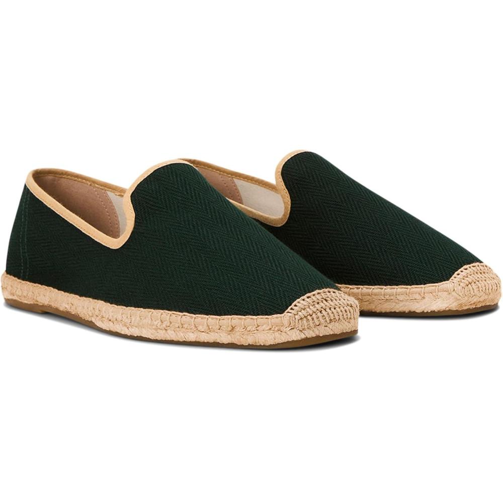 imageSoludos Mens Smoking Slipper EspadrillesGreenTan