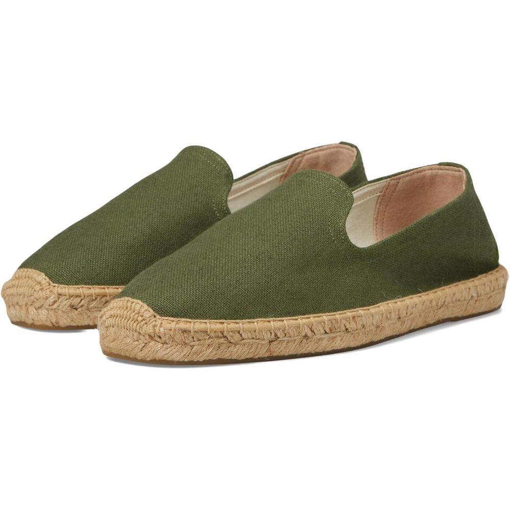 imageSoludos Mens Smoking Slipper EspadrillesOlive Green