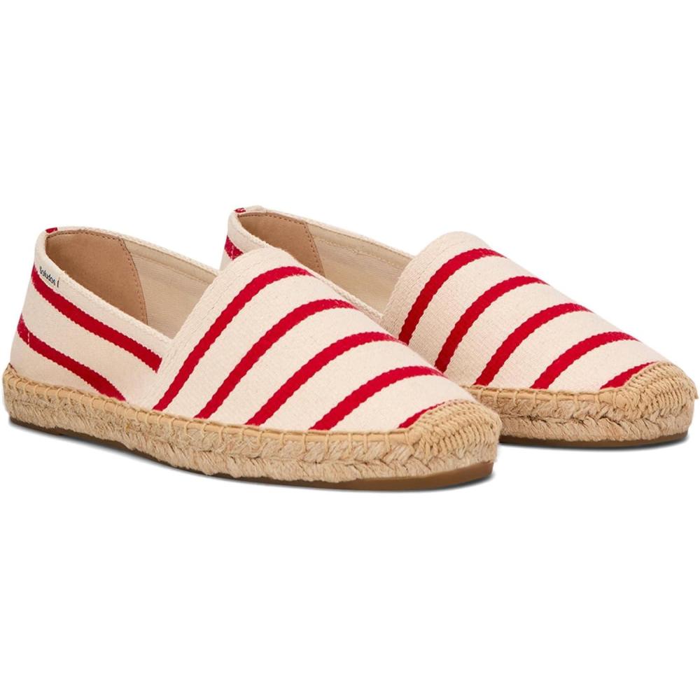 imageSoludos Womens The Original Dali EspadrillesIvoryRed