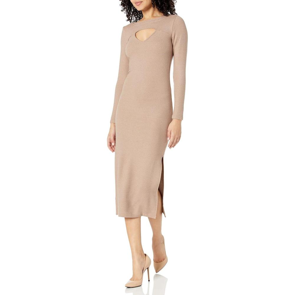 imageSteve Madden Womens Love Shrug DressLight Taupe