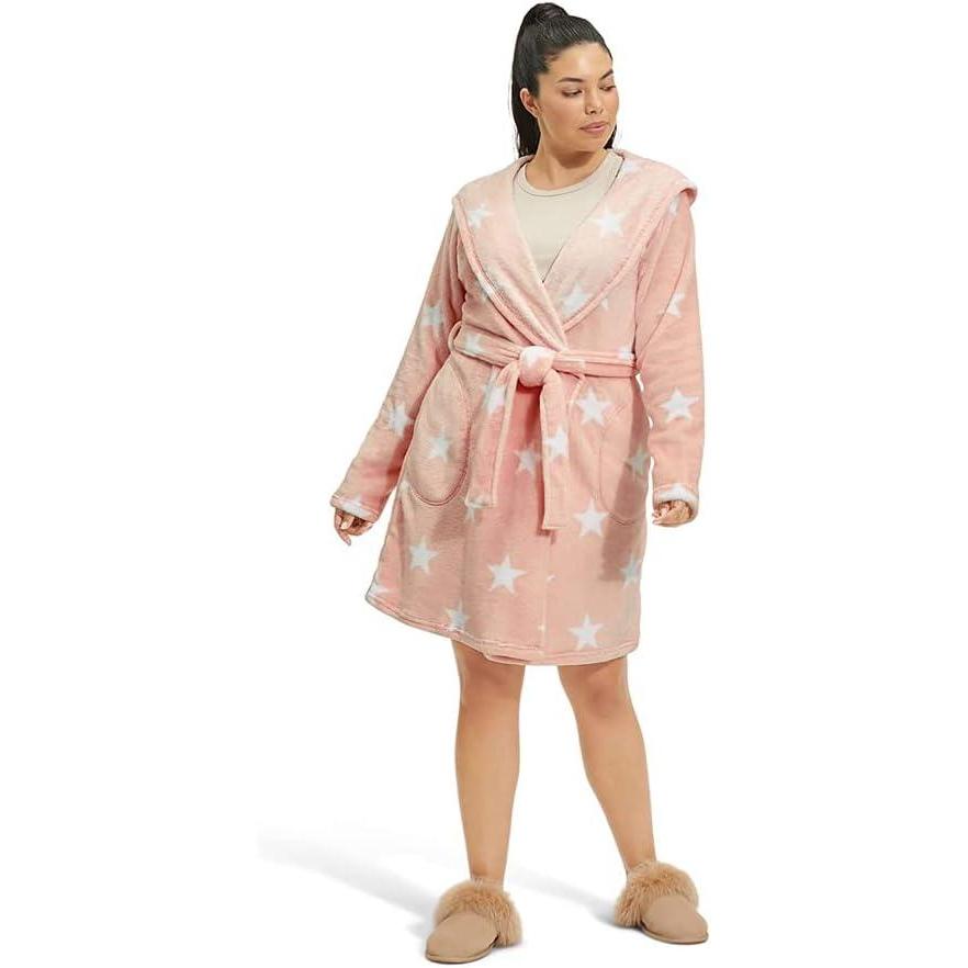 imageUGG Womens Zorrah Studs BOOT Black Leather Size 55Lotus Blossom Star