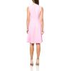 Calvin Klein Women’s Zipper Front Aline Dress(Azalea/Cream)