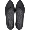 Crocs Womens Brooklyn Pointed Flat(Black 1)