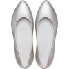 Crocs Womens Brooklyn Pointed Flat(Silver Metallic)