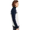 Dale of Norway Dalestolen Men’s Sweater – Merino Wool Mock Neck Sweater for Men – Quarter Zip Pullover -High Neck Ski Sweater(Offwhite Navy)