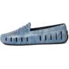 Floafers Women’s Posh Driver Print Boat Shoe(Blue Denim)