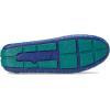 Floafers Women’s Posh Driver Print Boat Shoe(Blue Nautical Anchor/Teal)