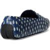 Floafers Women’s Posh Driver Print Boat Shoe(Navy Dots/Black)