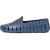 Floafers Women’s Posh Driver Print Boat Shoe(Navy Hex/Navy)