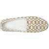 Floafers Women’s Posh Driver Print Boat Shoe(White Rope/Cream)