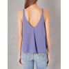 Free People Dani Tank Top for Women – Thin Shoulder Straps with Sleeveless Construction, and Lightweight Slouchy Fit Tank(Dusty Iris)