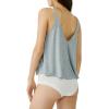 Free People Dani Tank Top for Women – Thin Shoulder Straps with Sleeveless Construction, and Lightweight Slouchy Fit Tank(Grey)