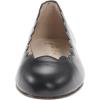 French Sole FS/NY Women’s Jigsaw Ballet Flat(Black Leather)