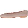 French Sole FS/NY Women’s Jigsaw Ballet Flat(Taupe Nappa)