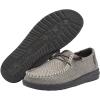Hey Dude Women’s Lily Multiple Colors | Women’s Shoes | Women’s Lace Up Loafers | Comfortable & Light-Weight(Herringbone Grey)
