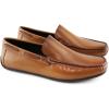Men’s Genuine Leather Casual Slip On Venetian Loafers(Tan Napa)