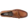 Men’s Genuine Leather Casual Slip on Tie-Bow Loafers(Tan Napa)