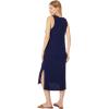 Mod-O-Doc Women’s Tank Midi Dress(Navy Licorice)