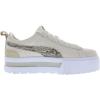 PUMA Womens Mayze Classic Platform Sneakers Shoes Casual – White(Alpine Snow)
