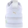 PUMA Womens Mayze Classic Platform Sneakers Shoes Casual – White(Puma White/Clear White)