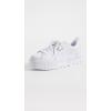 PUMA Womens Mayze Classic Platform Sneakers Shoes Casual – White(White)