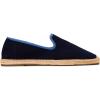 Soludos Men’s Smoking Slipper Espadrilles(Dark Navy/Blue)