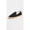 Soludos Men’s Smoking Slipper Espadrilles(Noche Black)