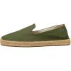 Soludos Men’s Smoking Slipper Espadrilles(Olive Green)