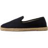 Soludos Men’s Smoking Slipper Espadrilles(Tonal Black)
