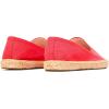 Soludos Women’s Smoking Slipper Espadrille Loafer(Cayenne Red)