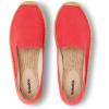 Soludos Women’s Smoking Slipper Espadrille Loafer(Cayenne Red)