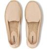Soludos Women’s Smoking Slipper Espadrille Loafer(Natural Undyed)