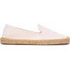 Soludos Women’s Smoking Slipper Espadrille Loafer(Oasis White)