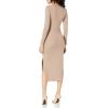 Steve Madden Women’s Love Shrug Dress(Light Taupe)