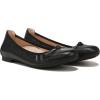 Vionic Women’s Amorie Skimmers Ballet Flat(Black Wavy)