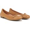 Vionic Women’s Amorie Skimmers Ballet Flat(Camel Leather)