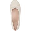 Vionic Women’s Amorie Skimmers Ballet Flat(Cream Wavy)