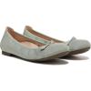 Vionic Women’s Amorie Skimmers Ballet Flat(Sage Velvet)