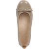 Vionic Women’s Amorie Skimmers Ballet Flat(Taupe Patent)