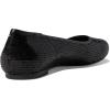 Walking Cradles Women’s Bronwyn Flat(Black Sequined Fabric)