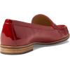Womens Genuine Leather Comfort Slip on Penny Loafers(Campari Patent)