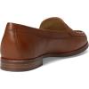 Womens Genuine Leather Comfort Slip on Penny Loafers(Cognac Burnished Napa)