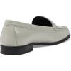 Womens Genuine Leather Comfort Slip on Penny Loafers(Off-white Svelte Patent)