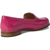 Womens Genuine Leather Comfort Slip on Penny Loafers(Passion Pink Svelte Patent)