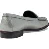 Womens Genuine Leather Comfort Slip on Penny Loafers(Sleet Grainy)