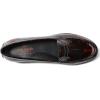 Womens Genuine Leather Comfort Slip on Penny Loafers(Tortoise Patent)