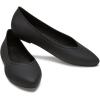Crocs Womens Brooklyn Pointed Flat(Black 1)