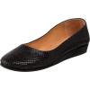 French Sole FS/NY Women’s Zeppa(Black Snake)